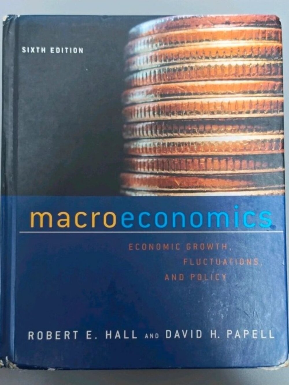 Macroeconomics: Economic Growth, Fluctuations, and Policy, Textbook